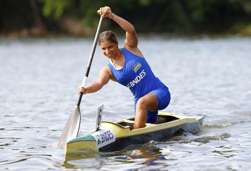 No C1 Feminino 200m Maisa Aparecida chegou na 8ª colocação da Final A com 53.040/ Foto: Divulgação